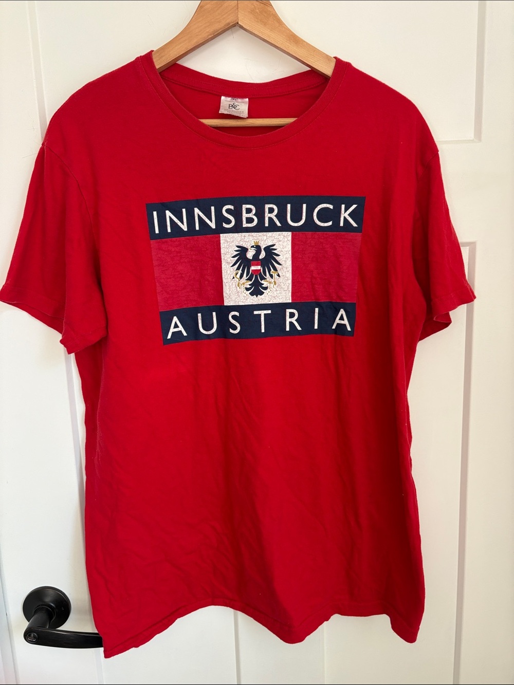 Innsbruck Austria Red Graphic Tee